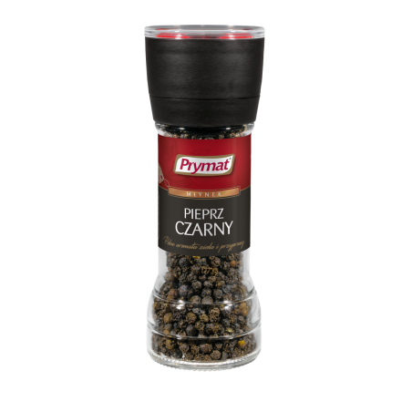 Prymat Pieprz czarny w młynku 47g